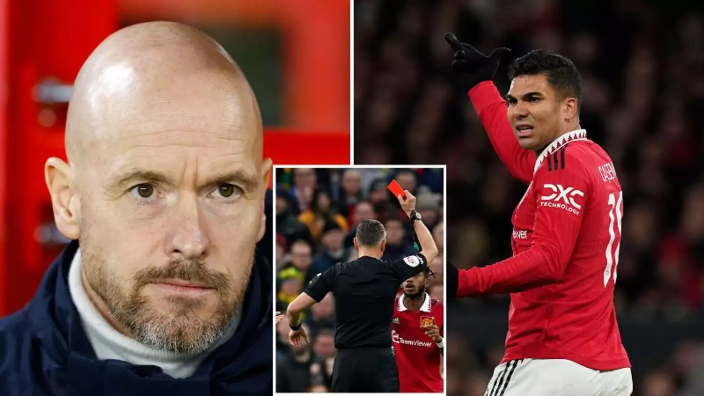Ten Hag's midfield woes could worsen with Casemiro on cusp of ANOTHER suspension