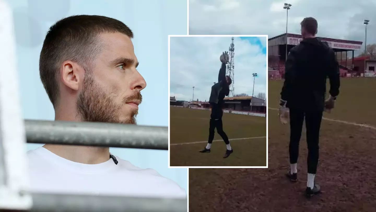 David De Gea spotted training at English club as former Man Utd goalkeeper makes contract decision