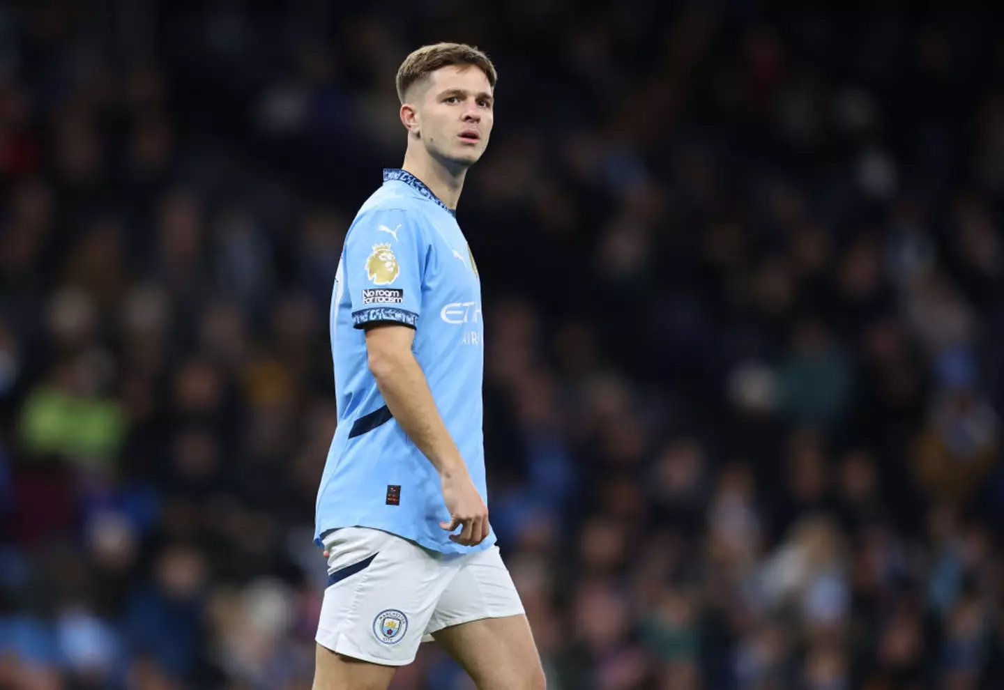 James McAtee has played two minutes of Premier League football this season (Image: Getty)