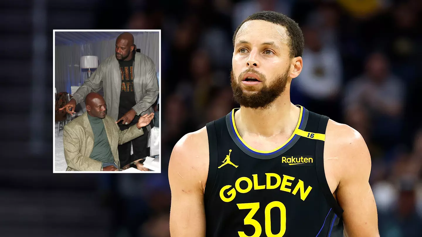 Shaq didn't hesitate when asked if Steph Curry should join Michael Jordan in GOAT debate
