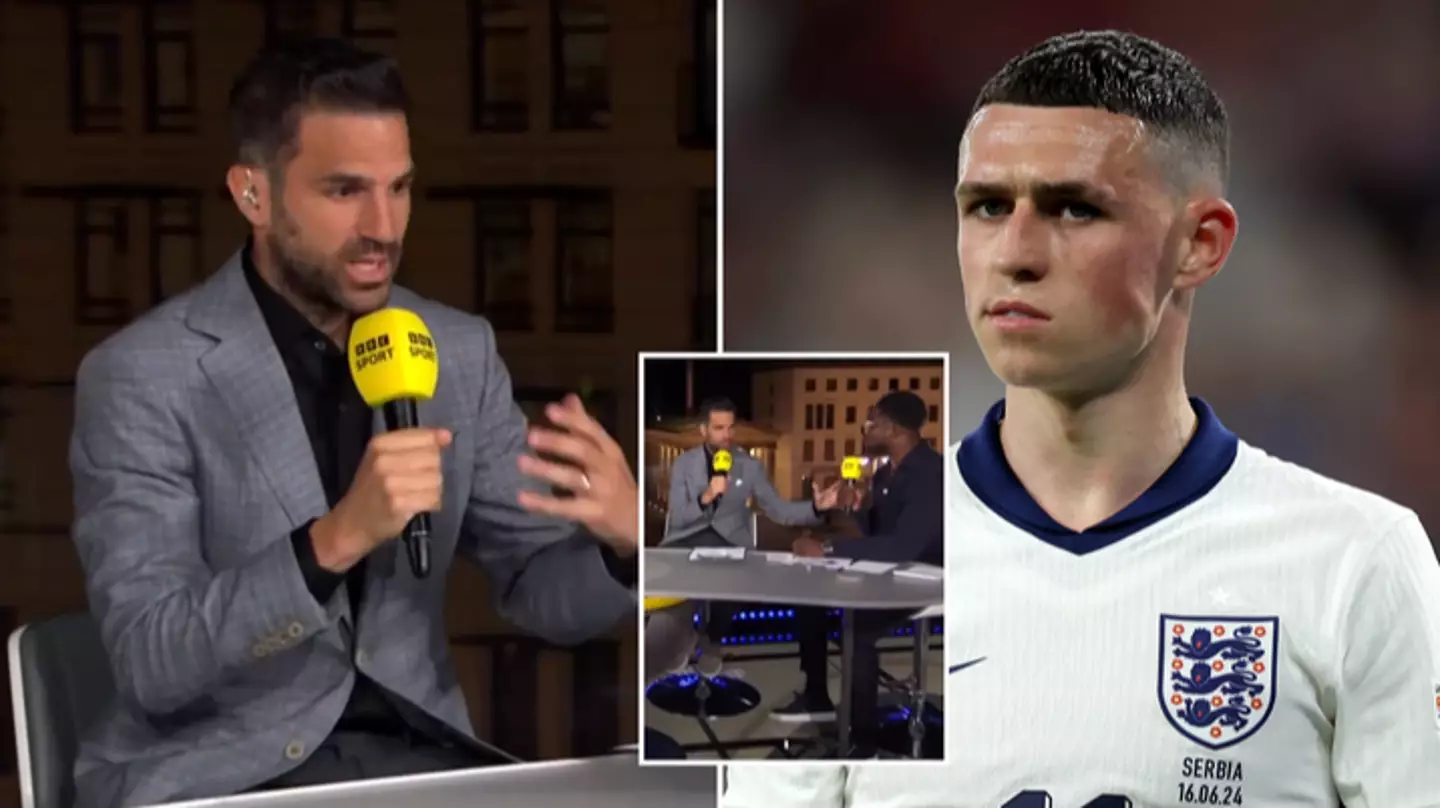 Cesc Fabregas' brilliant Phil Foden analysis after Man City star struggles in England win is going viral