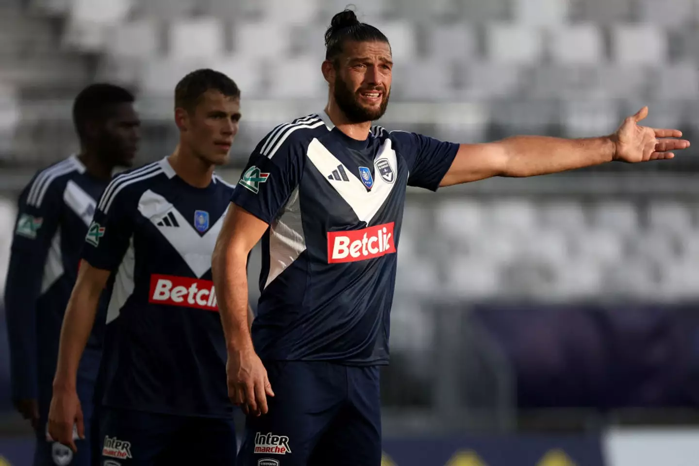 Andy Carroll played for Girondins de Bordeaux last season (Image: Getty)