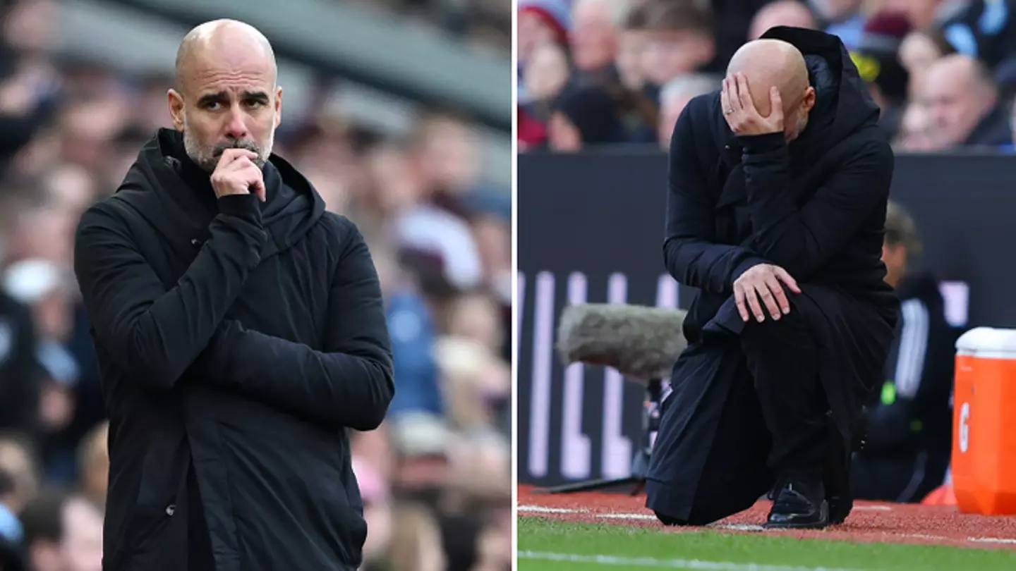 Fans are baffled by one decision Pep Guardiola keeps making every game after Man City's defeat by Aston Villa