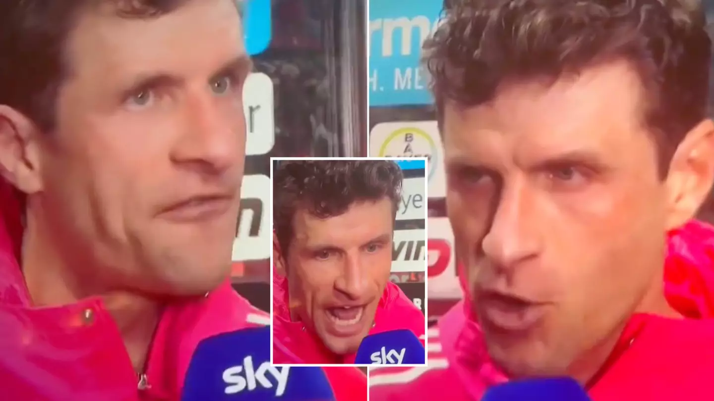'P**sed off' Thomas Muller absolutely rages in explosive post-match interview after Bayern Munich defeat