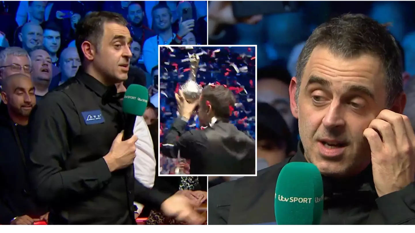 Ronnie O'Sullivan explains how air fryer helped him win World Grand Prix in brilliant post-match interview