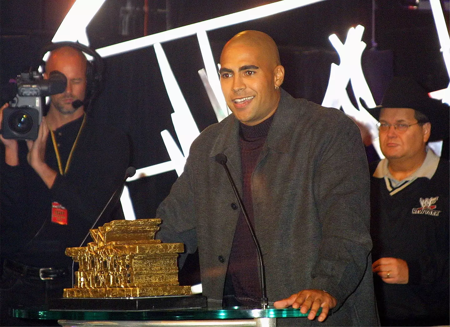 Maven wrestled in the WWE between 2001 and 2005. Image: Getty