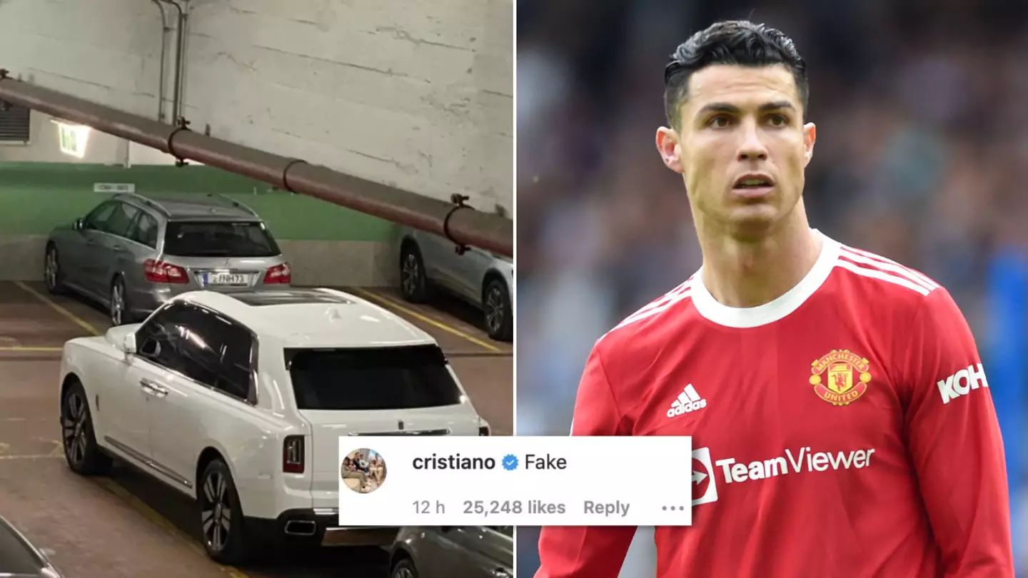 Man Utd Star Cristiano Ronaldo Dismisses 'Fake' Reports Linking Him With Sporting Lisbon Return