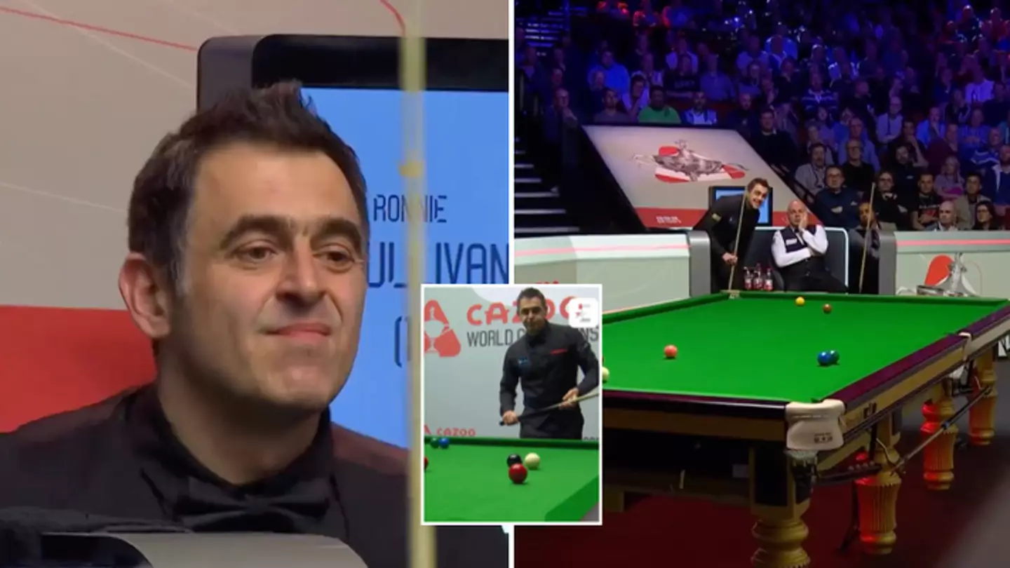 Snooker fans all saying the same thing after Ronnie O'Sullivan's 'incredible' act of sportsmanship