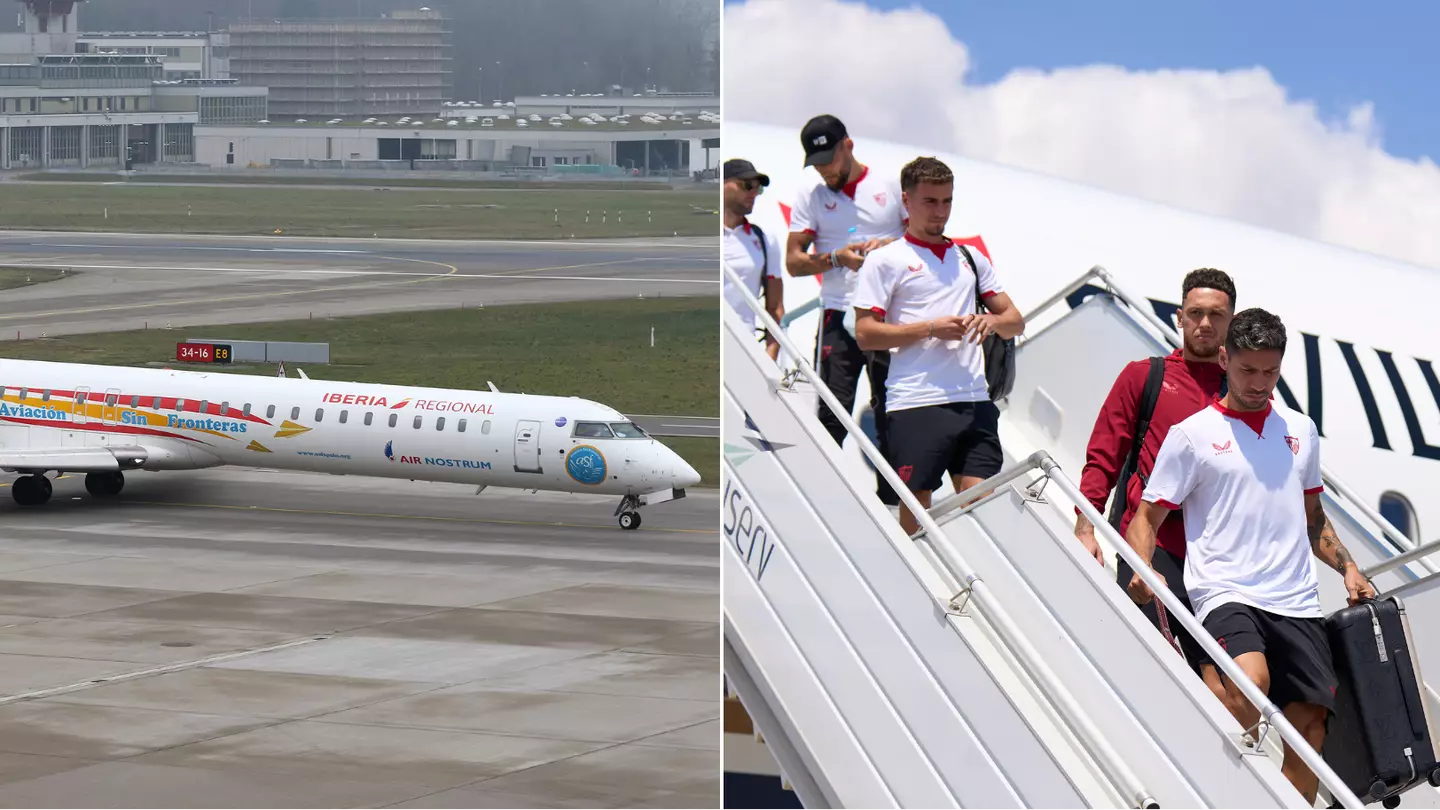 Arsenal opponents Sevilla 'stole' flight ahead of Champions League clash, with passengers left stranded