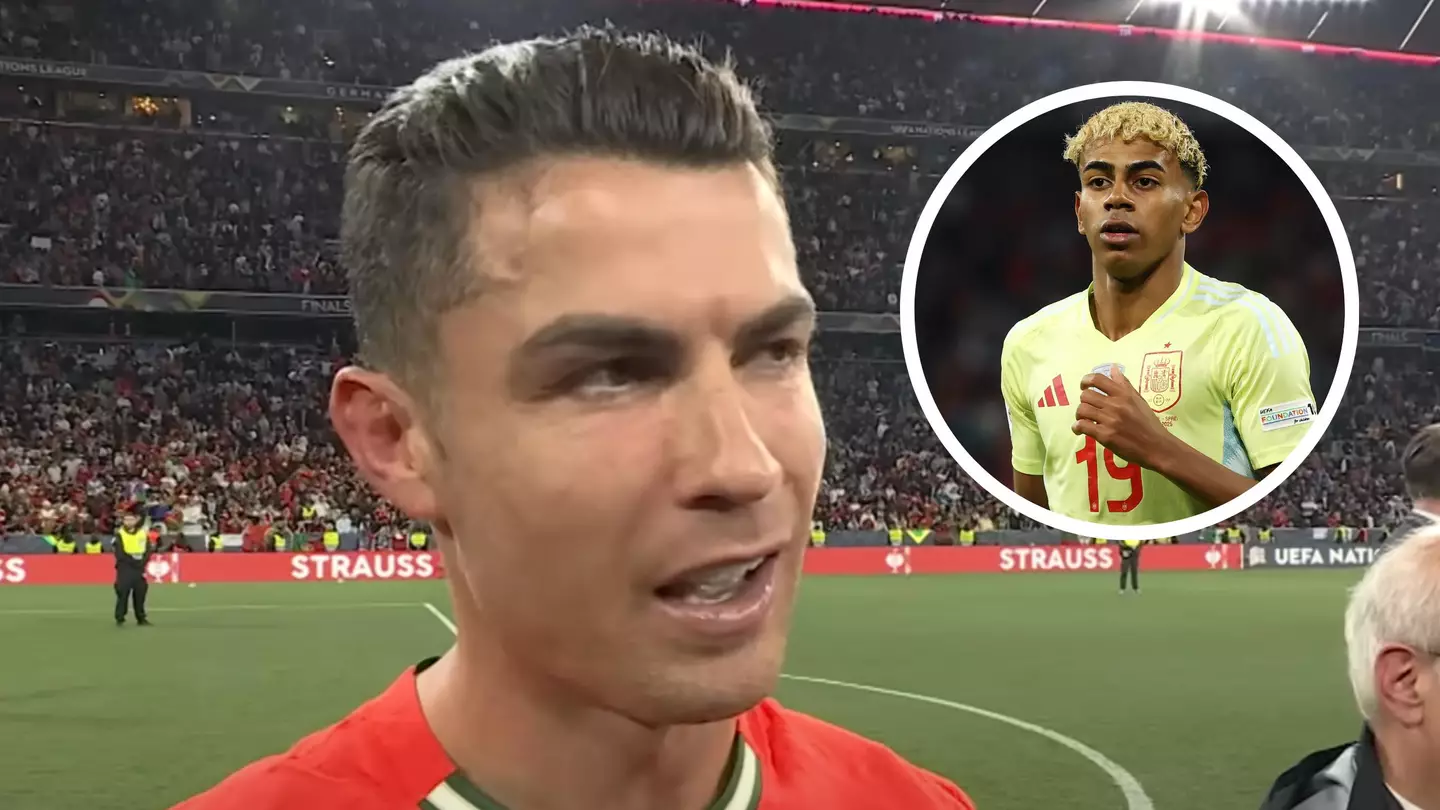 Cristiano Ronaldo makes his feelings clear on Lamine Yamal after lacklustre performance in Nations League final