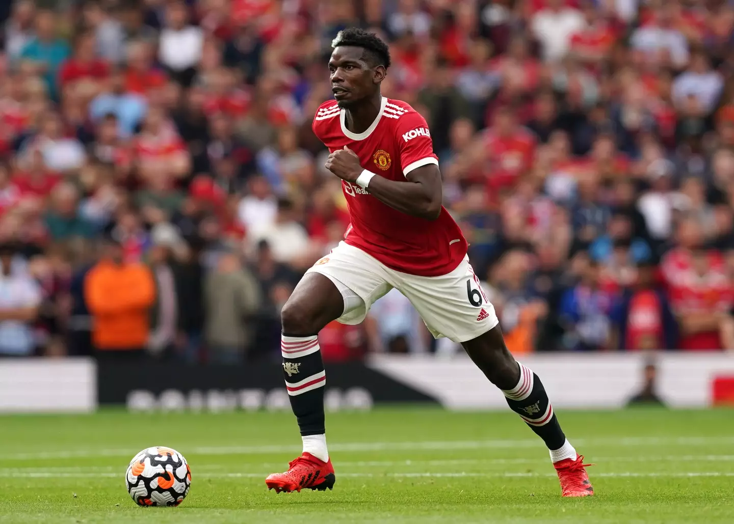 Pogba was in excellent form at the beginning of the season. Image: PA Images