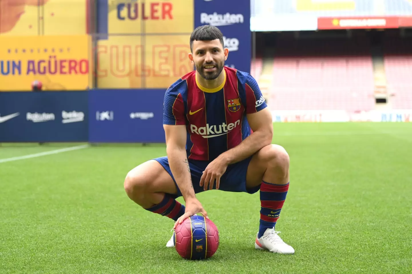 Sergio Augero joined Barcelona in 2021. (Image: Getty)
