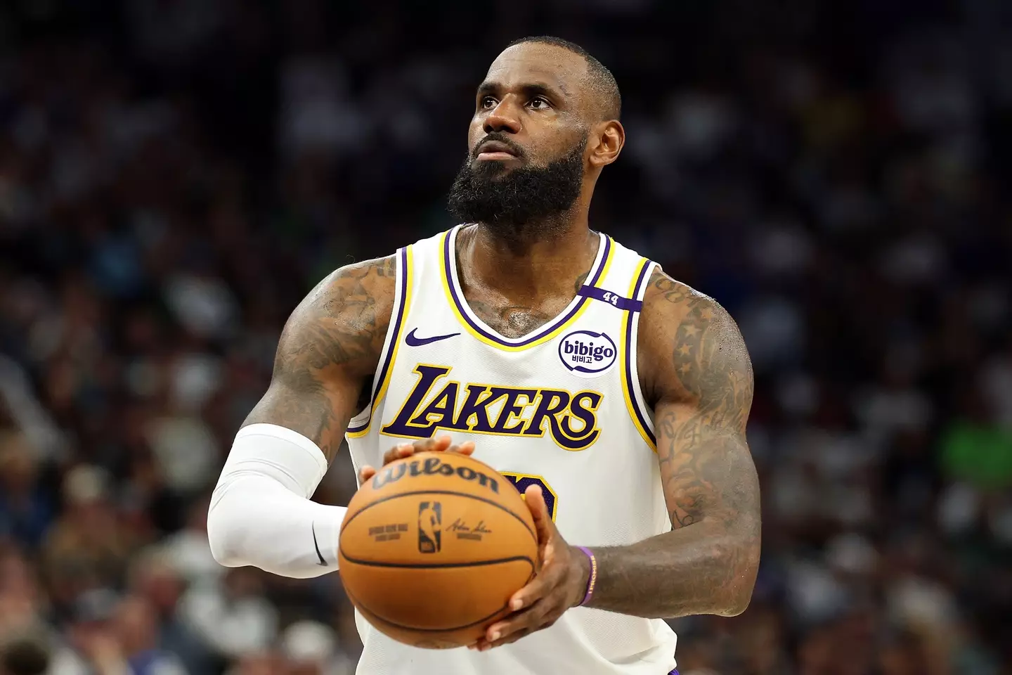 LA Lakers LeBron James.