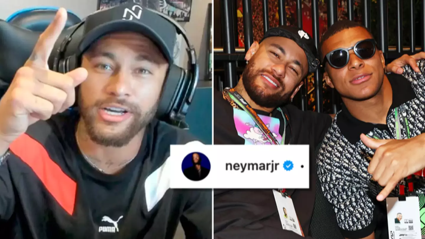 Neymar makes feelings clear on Kylian Mbappe after 'liking' Instagram post about PSG star