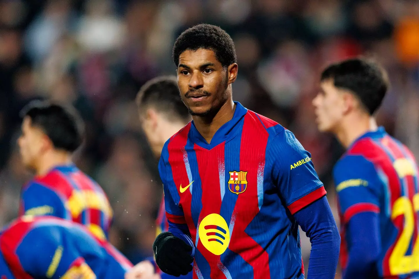 Rashford has 10 goals and 13 assists in Barcelona colours. Image: Getty