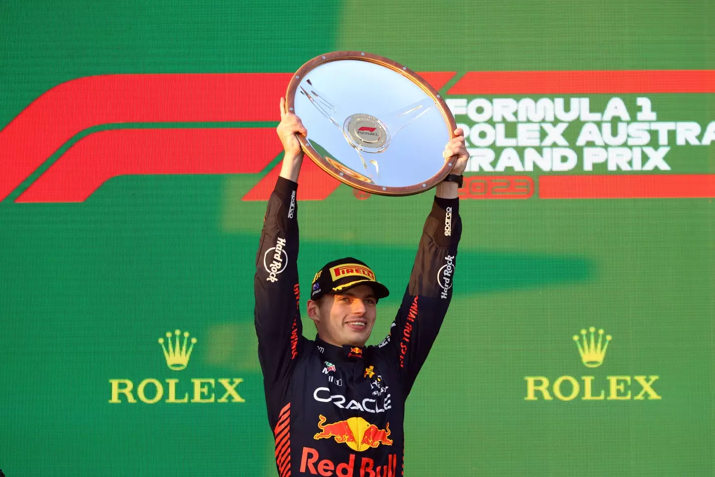 Verstappen won the Australian Grand Prix but he's still not happy. Image: Alamy