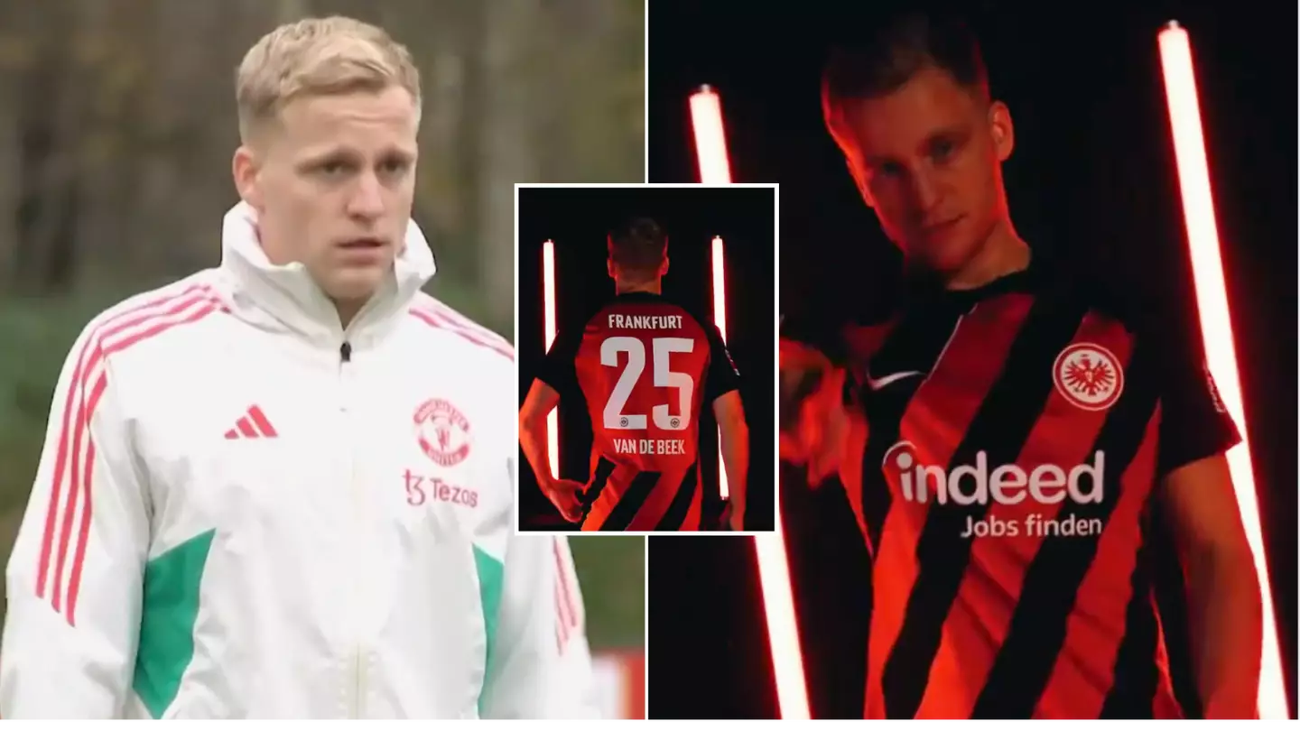 Donny van de Beek completes loan move away from Man Utd with bargain 'option to buy' clause included