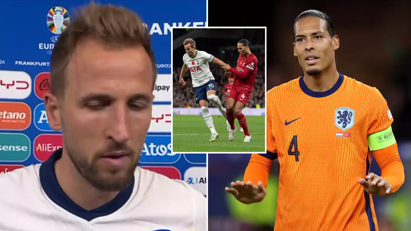 England captain Harry Kane snubbed Virgil van Dijk when naming the two toughest defenders he's played against