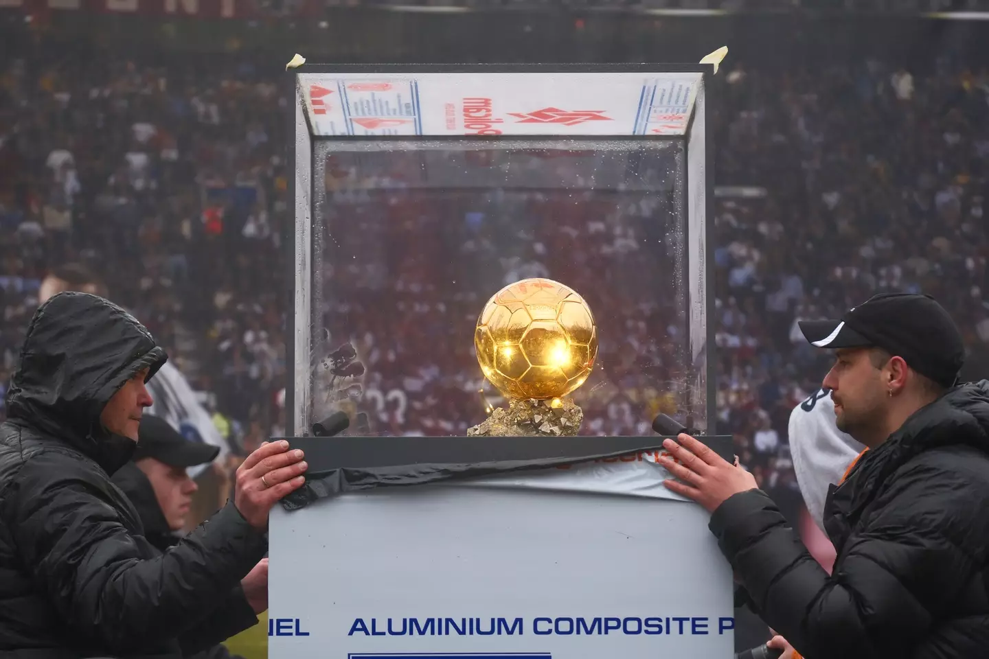 The Ballon d'Or trophy will be handed out on September 22. Image credit: Getty