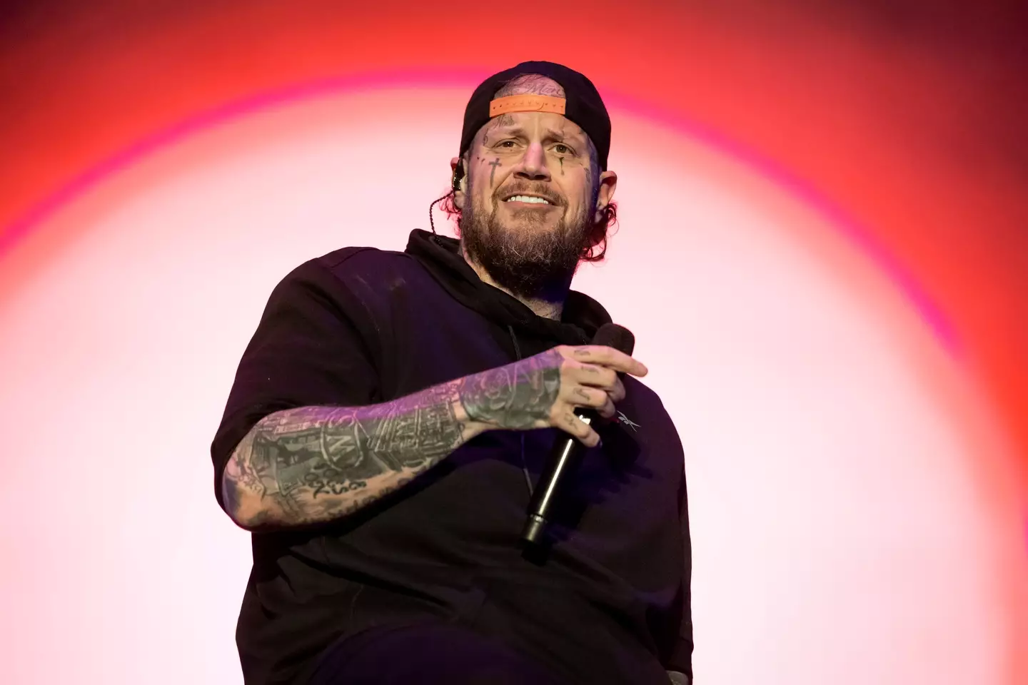 Jelly Roll performing on stage (Image: Getty)