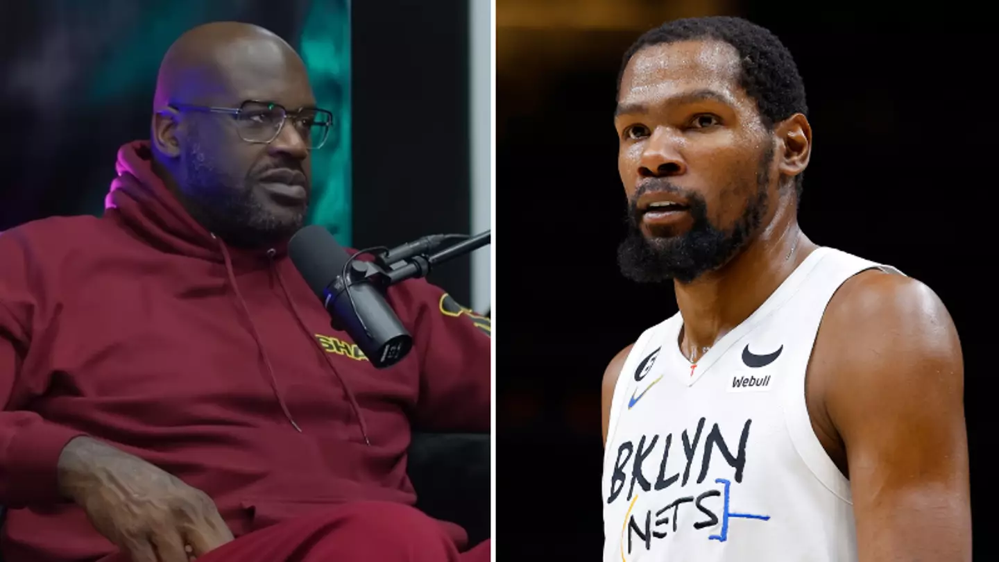 Shaquille O'Neal gives fascinating response after being asked if Kevin Durant belongs in the GOAT debate alongside Michael Jordan