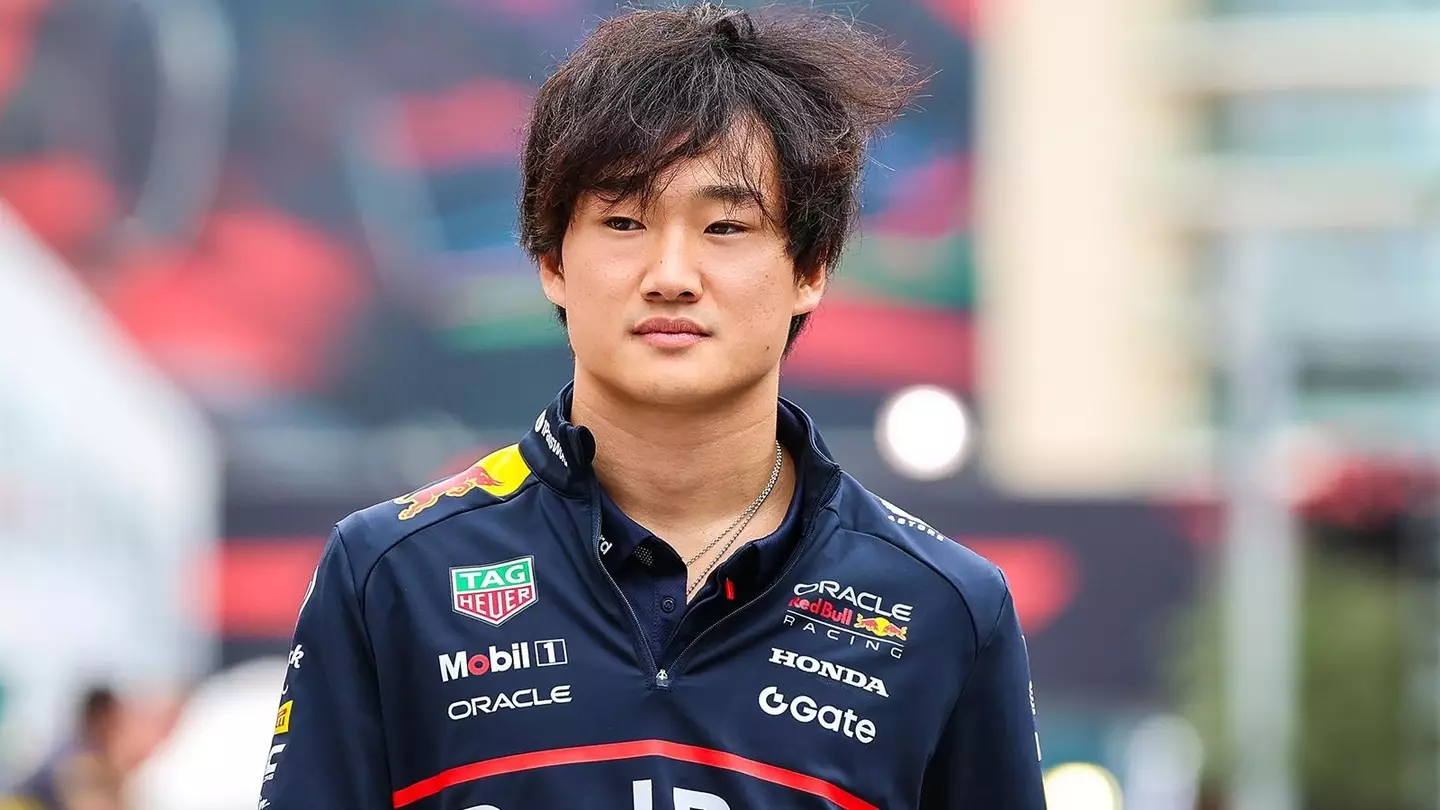 Tsunoda has been facing pressure over his future at Red Bull. (Image: Getty)