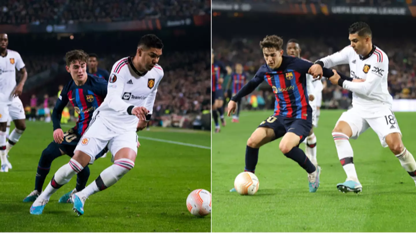 Why Barcelona star Gavi wore 'wrong' shirt number in thrilling Europa League clash vs Manchester United