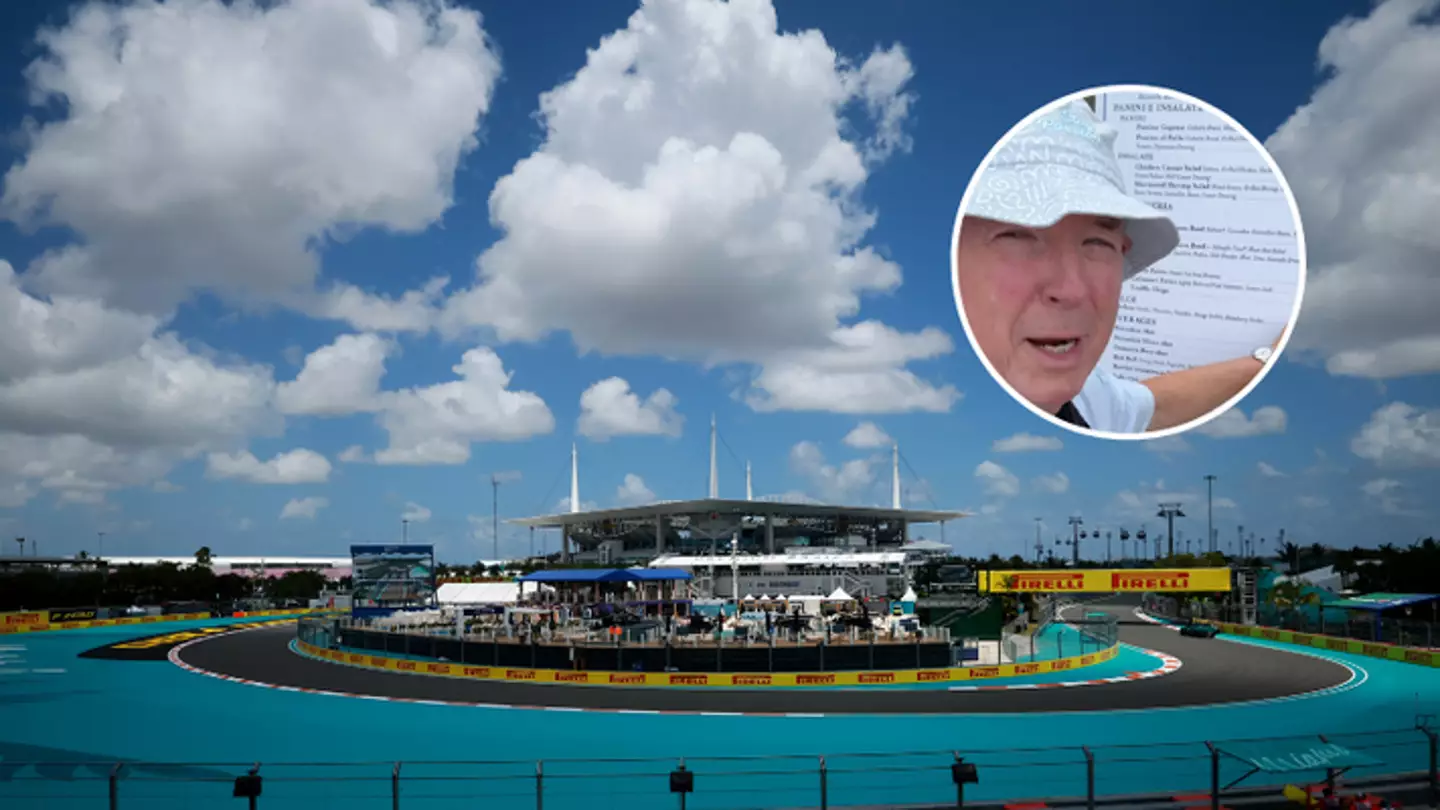 F1 fans blown away by 'outrageous' Miami Grand Prix food and drink prices as staggering cost of pasta revealed
