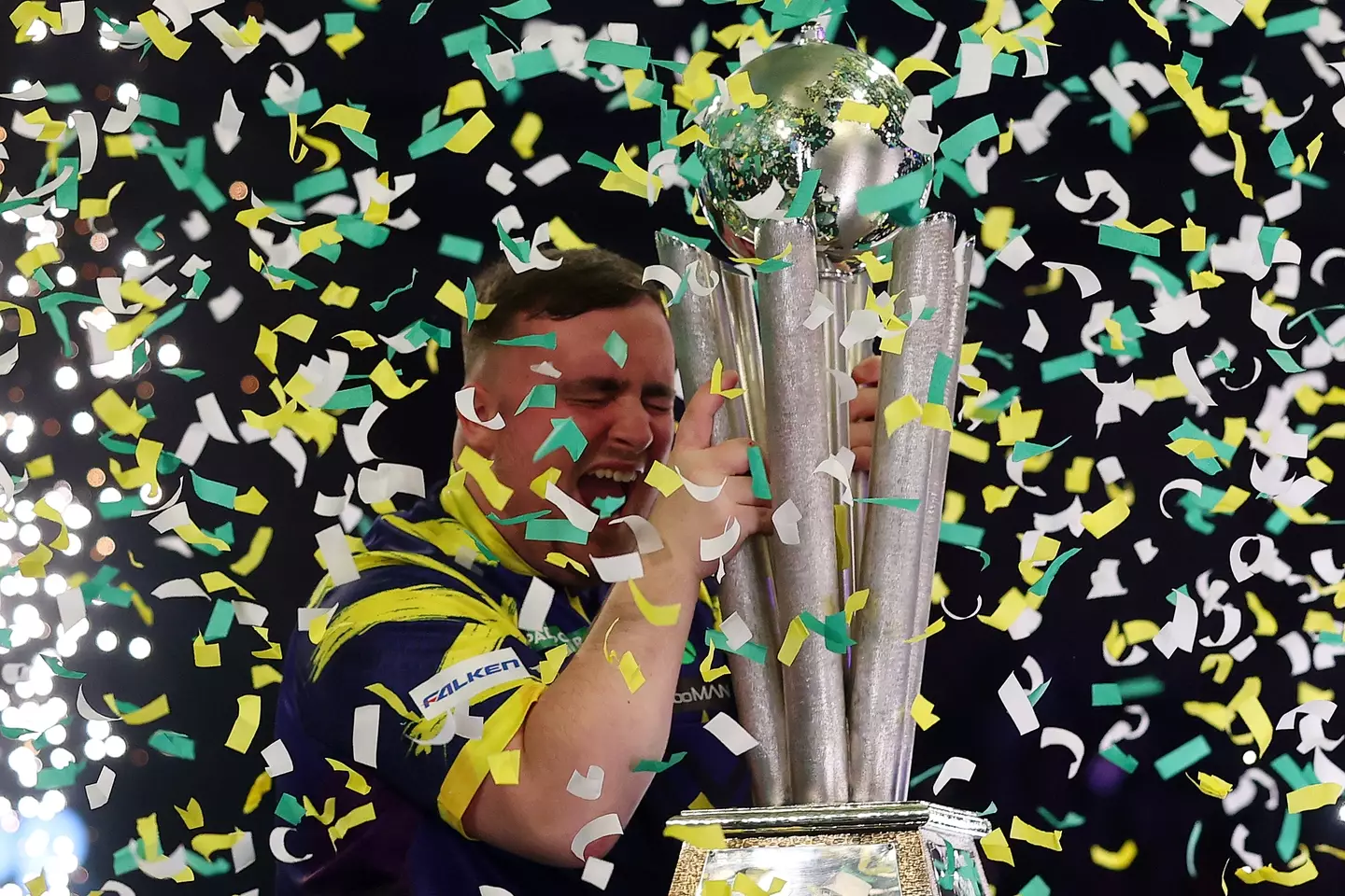 Luke Littler won the World Darts Championship back-to-back. Image: Getty