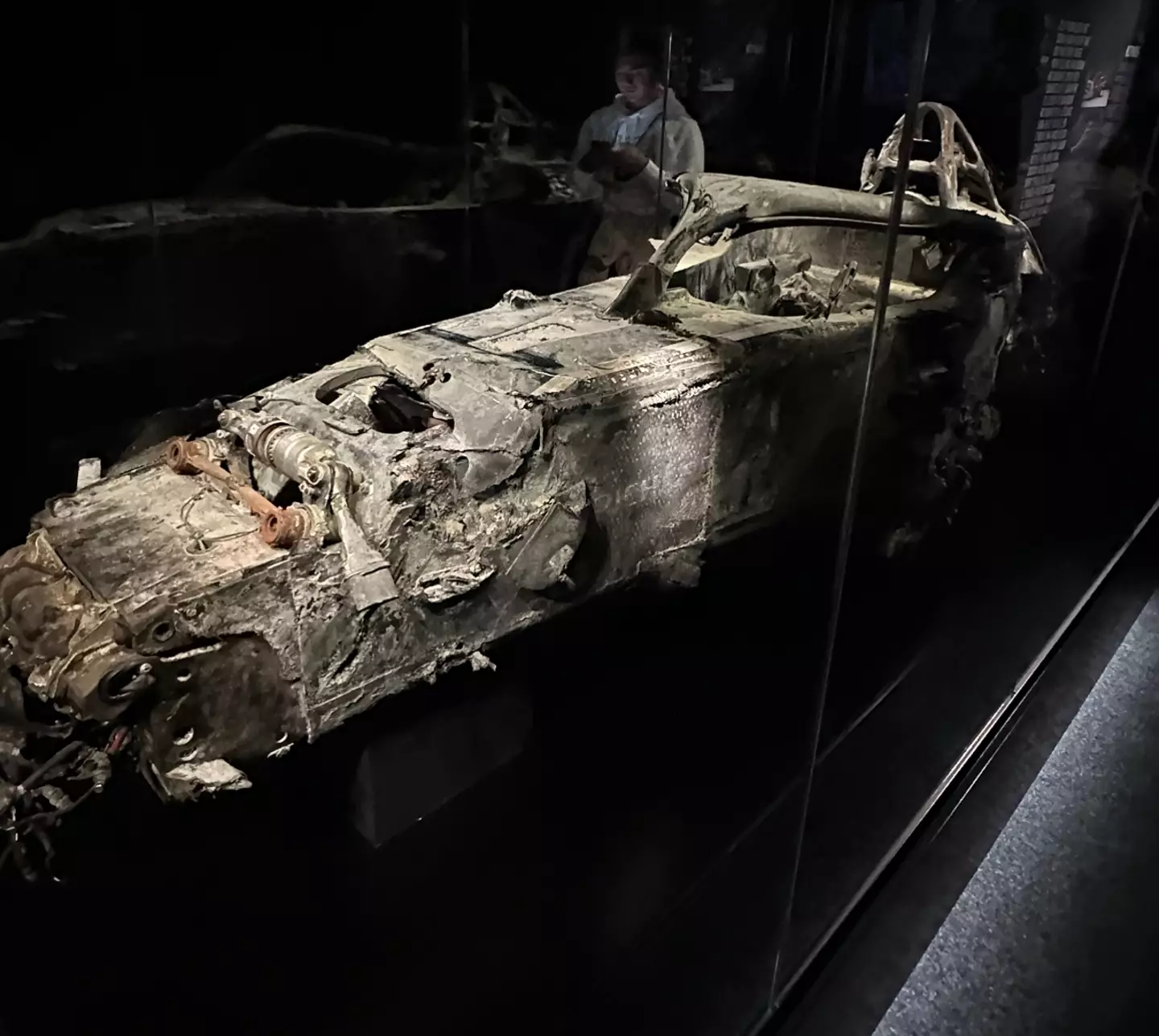 Romain Grosjean Bahrain chassis- F1 Exhibition