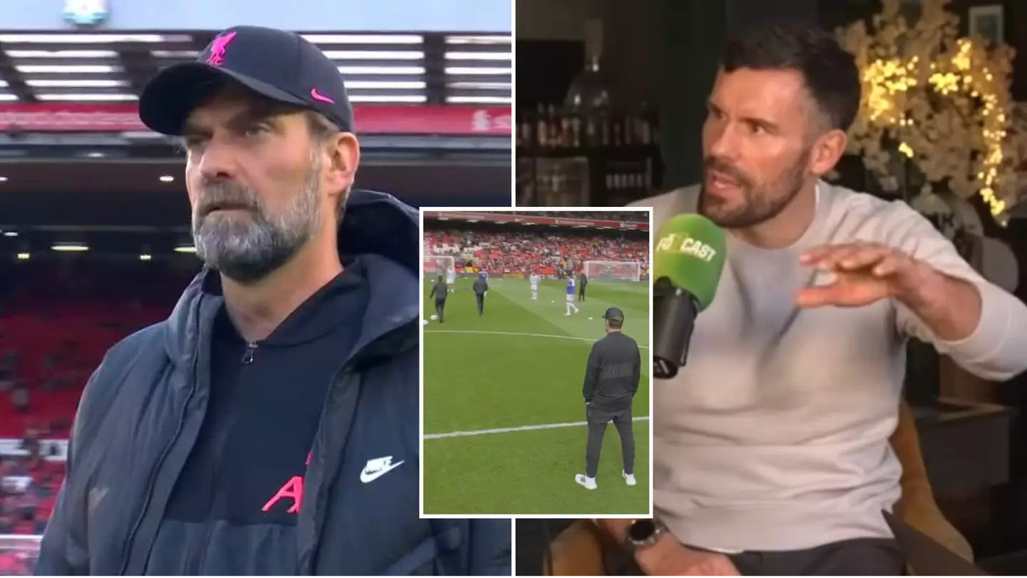 Jurgen Klopp has finally explained his 'intimidating' pre-match ritual in private chat with Ben Foster