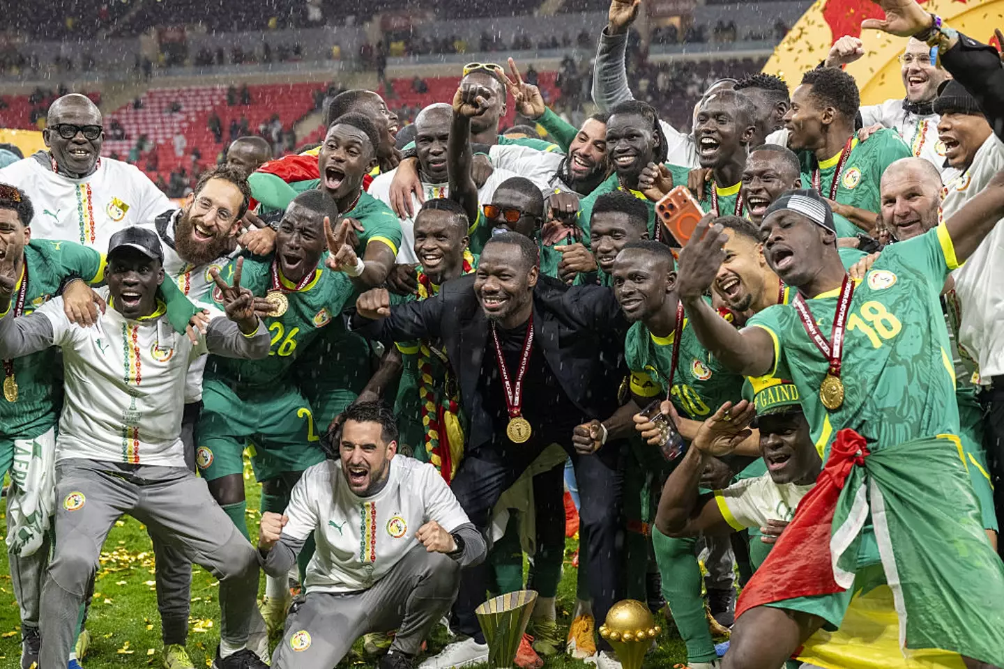 Senegal secured a historic AFCON triumph (Credit:Getty)