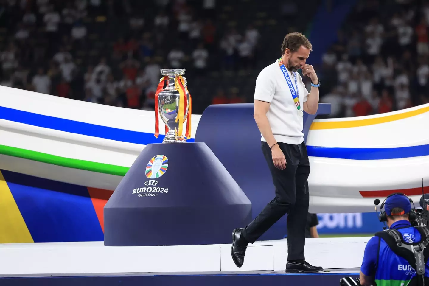 Gareth Southgate's time as England boss could be over. (Getty)