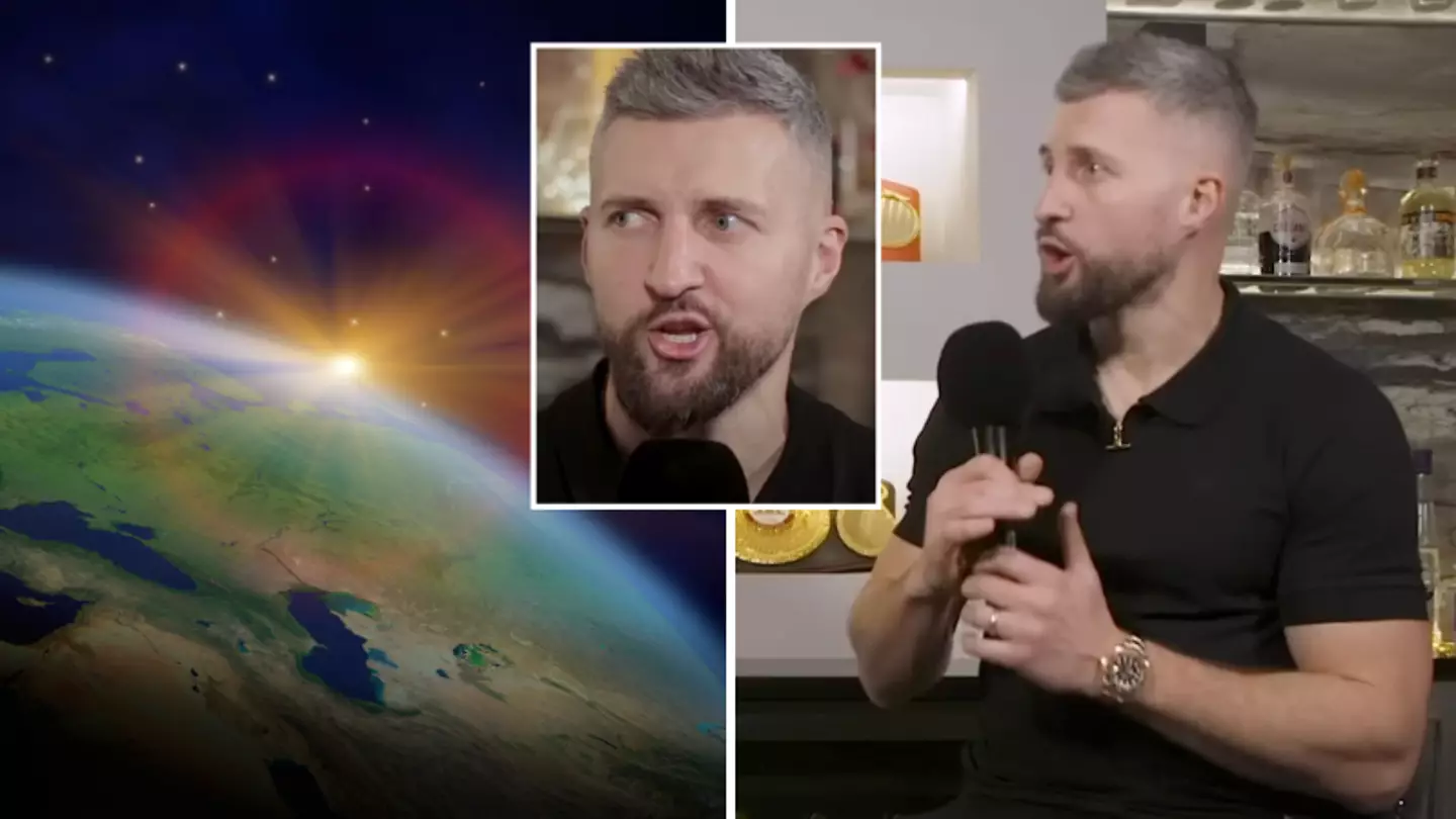 Boxing legend Carl Froch doubles down on theory that the earth is flat