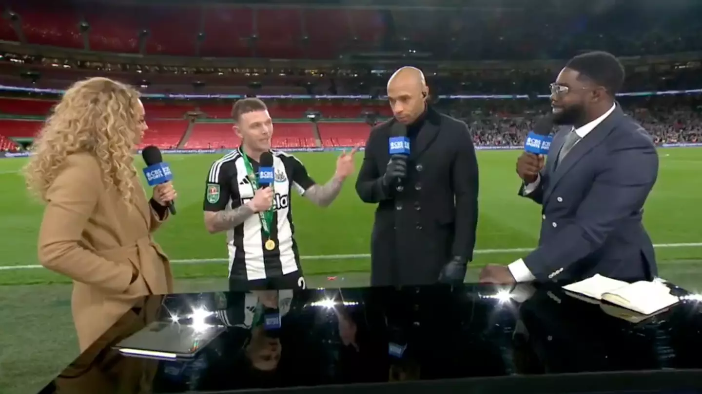 Kieran Trippier calls out Micah Richards live on CBS Sports and he had to hold his hands up