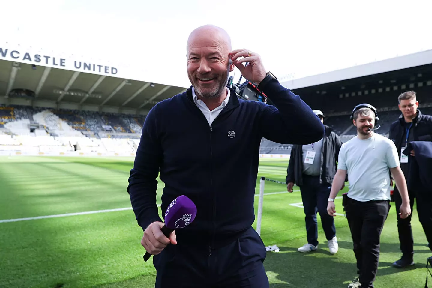 Alan Shearer was criticised by Micah Richards for his punditry on Saturday's episode of MOTD. (Image: James Gill - Danehouse/Getty Images)