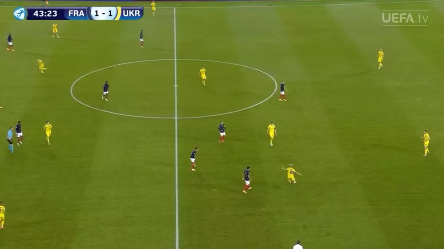 Chelsea's Mykhailo Mudryk produces insane moment for Ukraine under 21's vs France