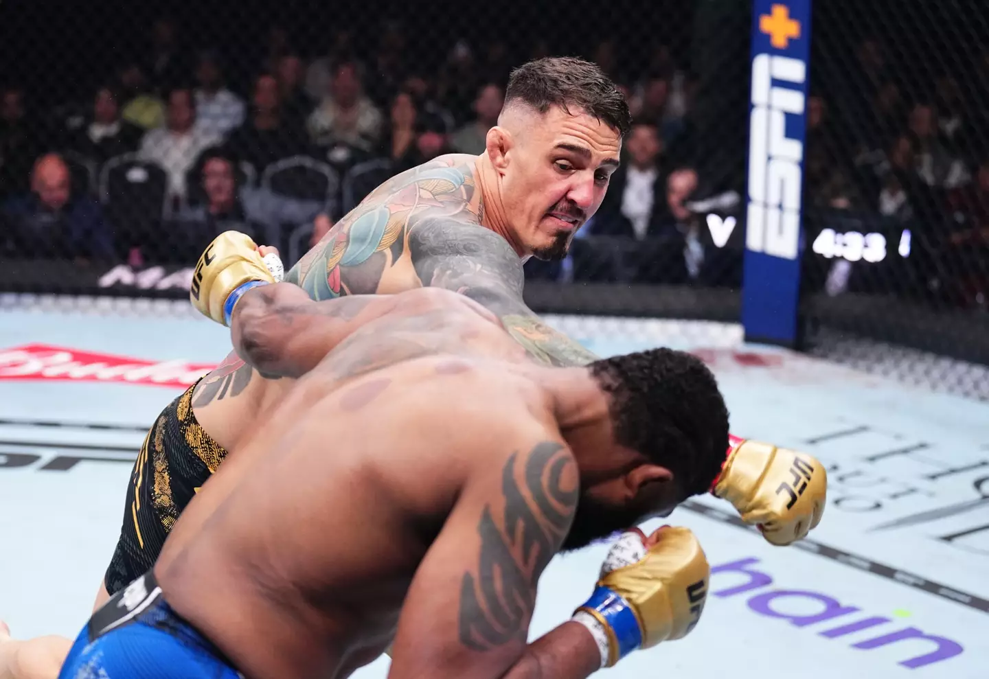 Tom Aspinall hasn't fought since his victory over Curtis Blaydes at UFC 304 last July. Image: Getty
