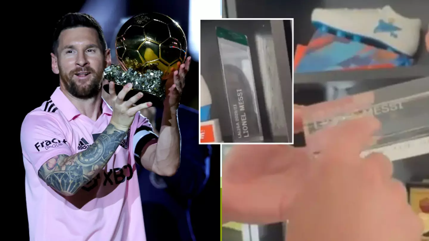 Lionel Messi gave away one of his greatest awards to teammate, it's in his house