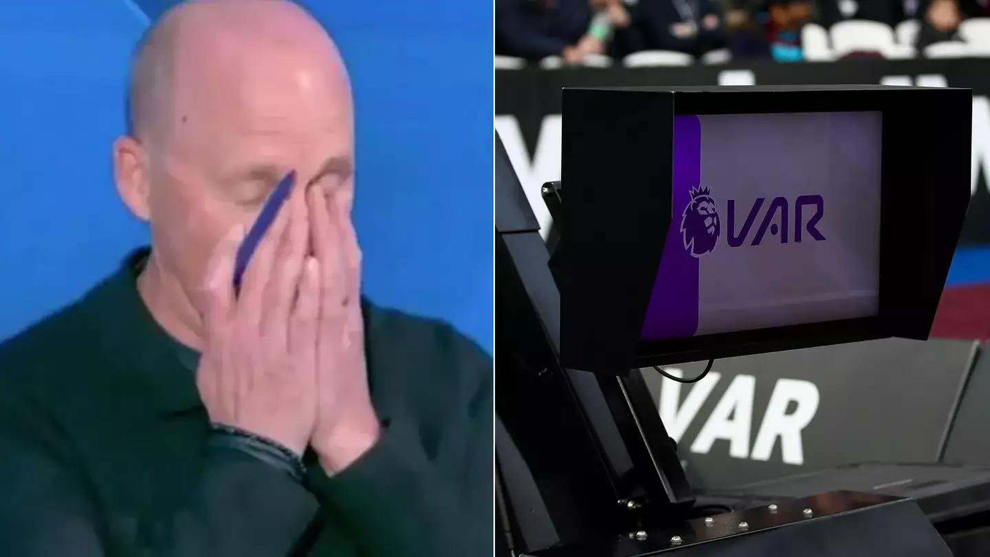 Mike Dean dumbfounded by VAR decision in Burnley's win vs Brentford