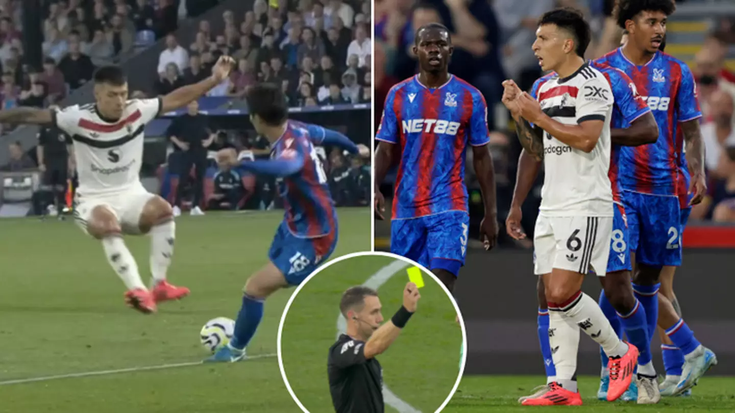 Premier League Match Centre issue statement explaining why Lisandro Martinez wasn't sent off during Man Utd draw at Crystal Palace