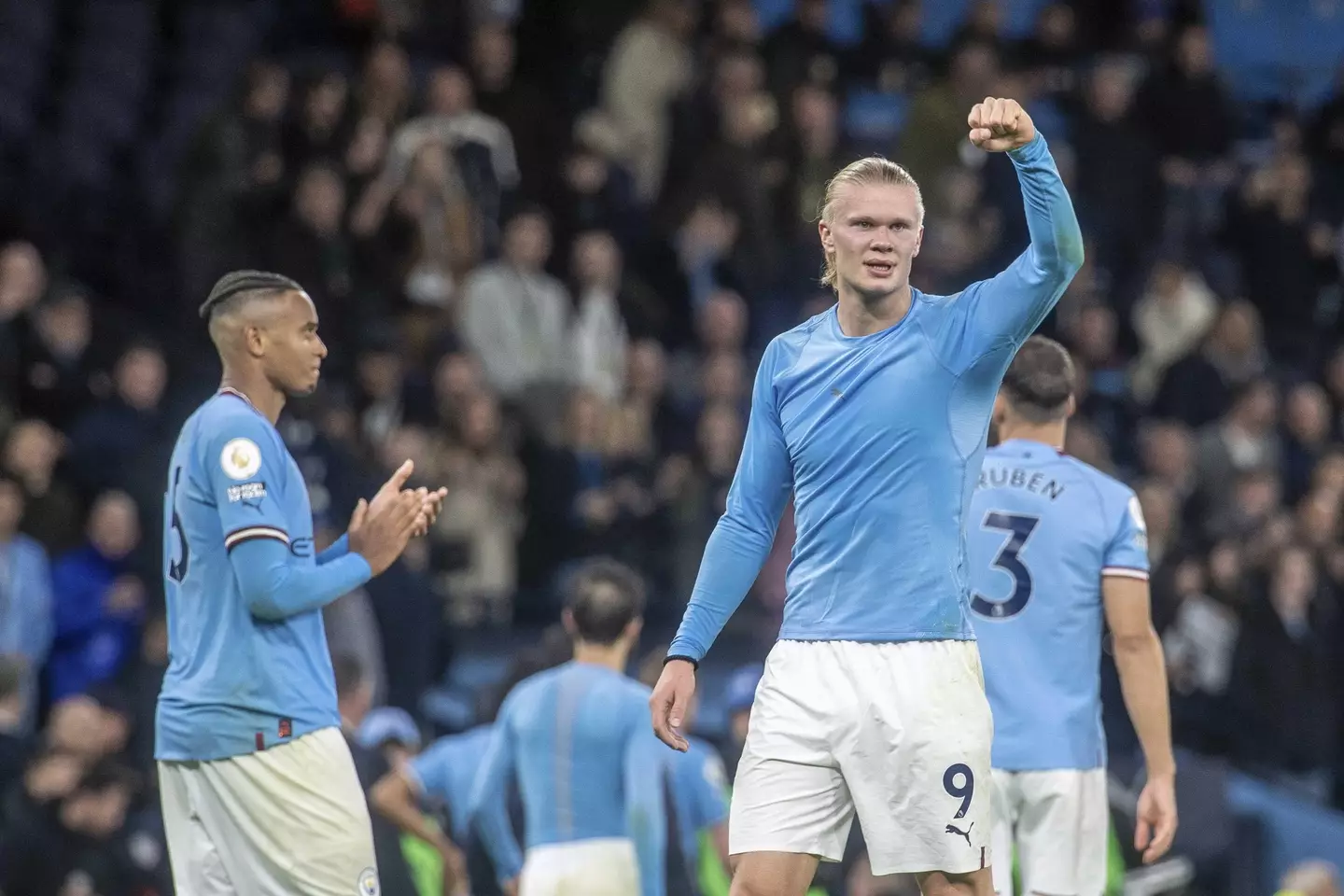 Haaland has been banging them in for City this season. Image: Alamy