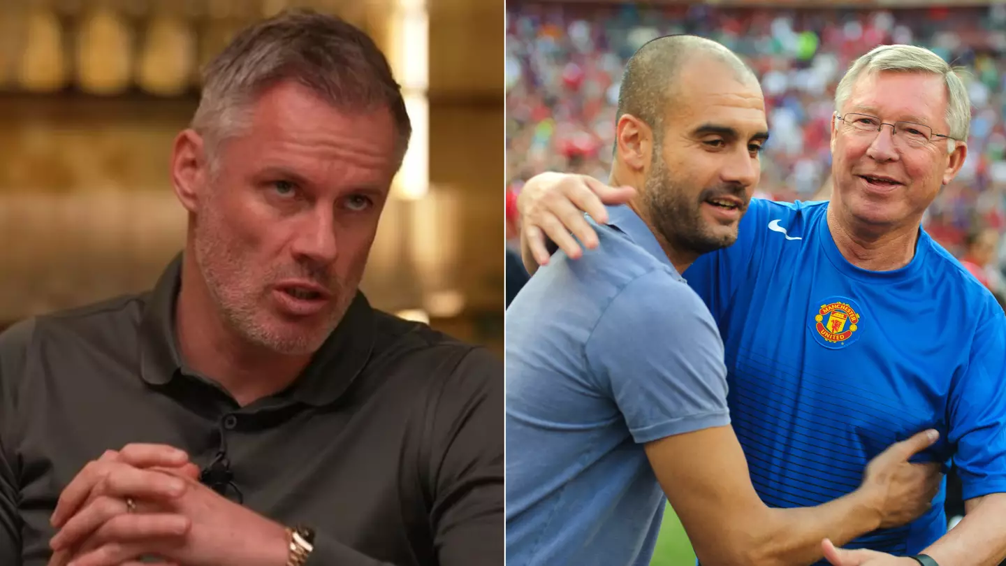 Jamie Carragher ranks the top five PL managers including Pep Guardiola, Jurgen Klopp and Sir Alex Ferguson
