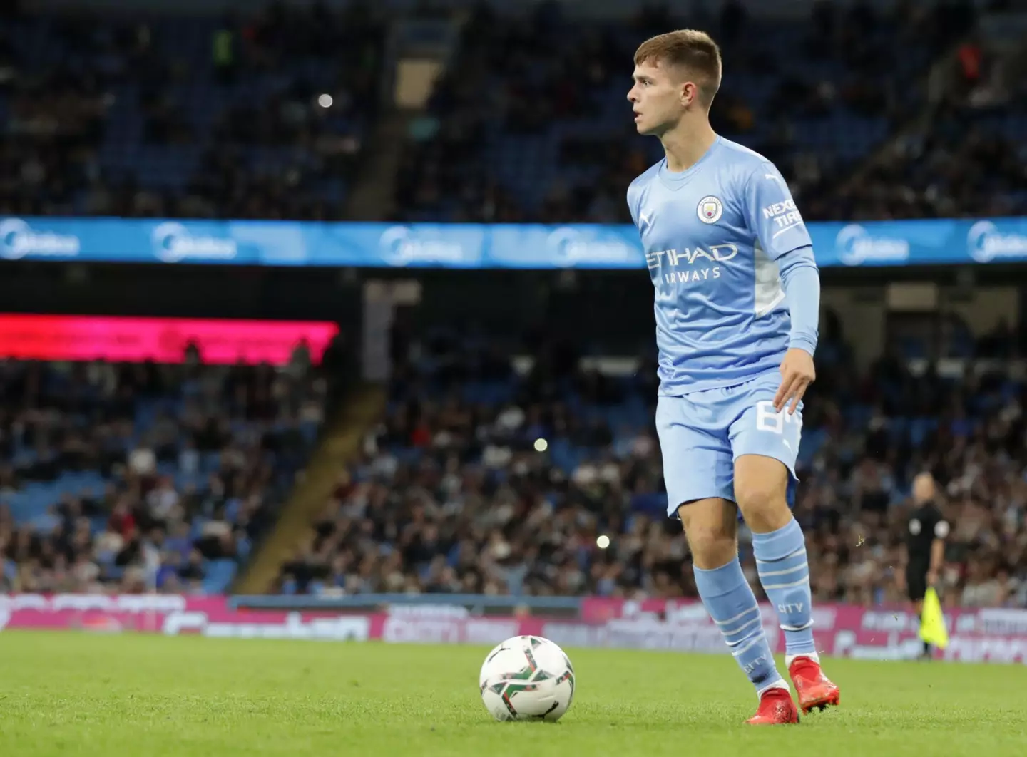 James McAtee's Manchester City debut (Action Plus Sports Images / Alamy)