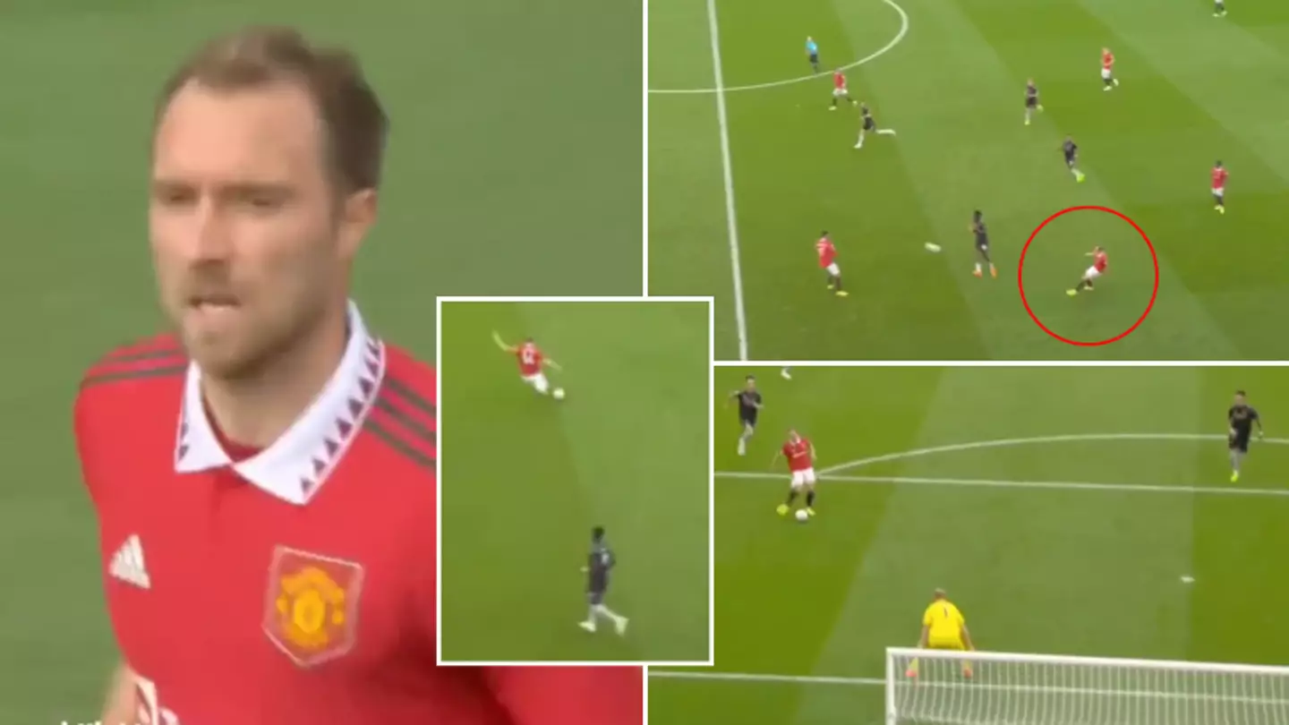 A compilation of Christian Eriksen's 'midfield masterclass' against Arsenal is going viral