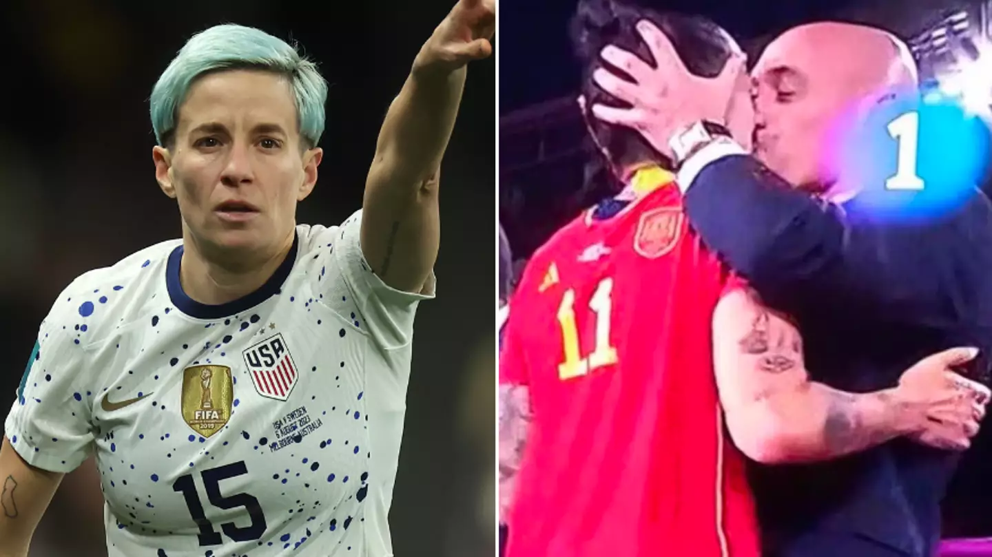 Megan Rapinoe says Spanish chief's behaviour signals 'deep misogyny and sexism'