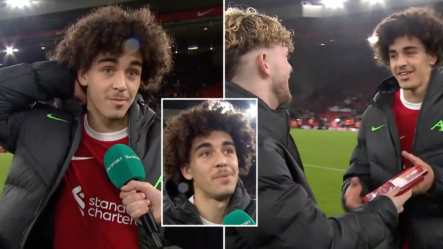 Jayden Danns melts everyone's hearts with superb post-match interview after scoring his first Liverpool goals
