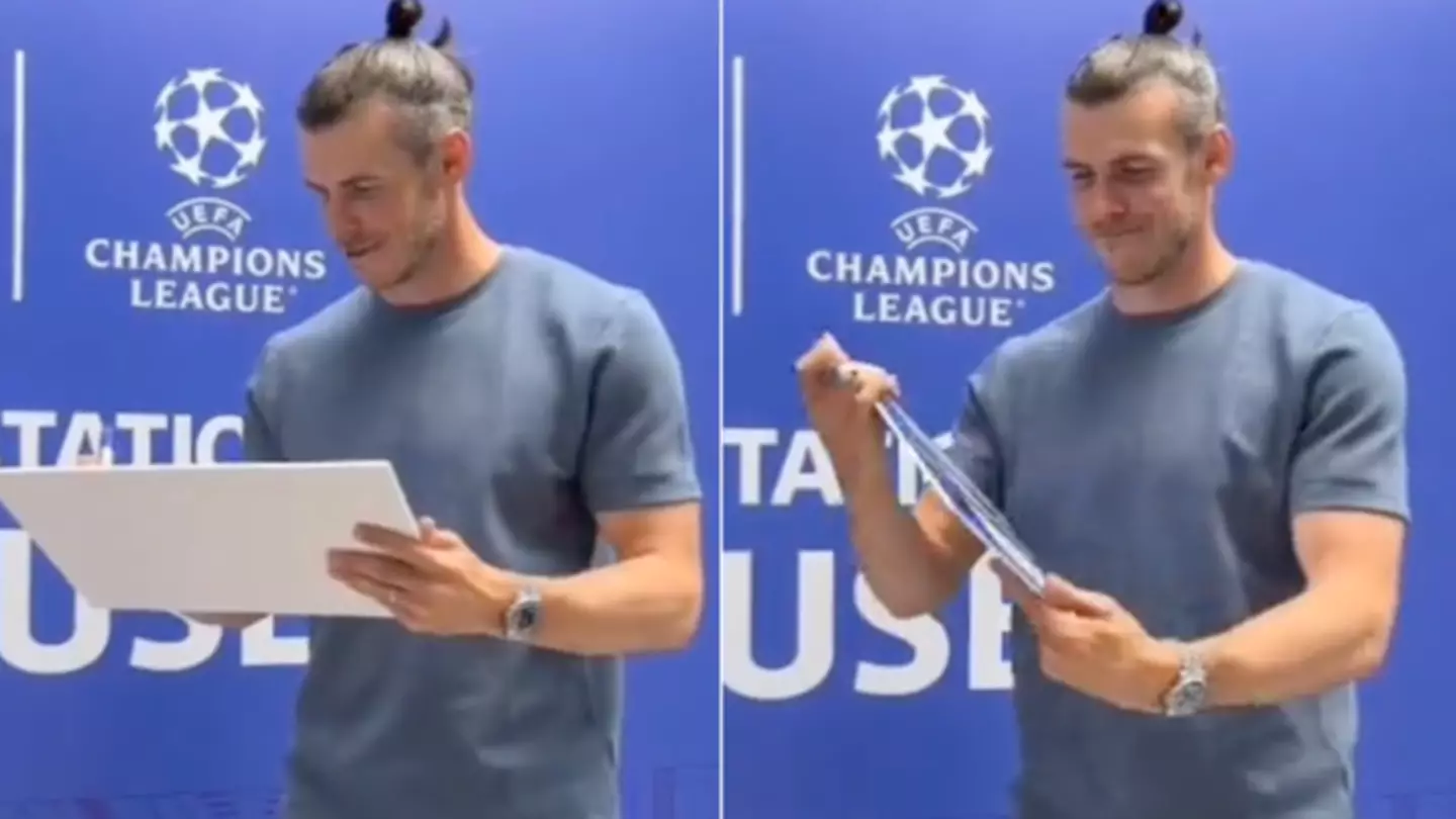 Gareth Bale’s Champions League final score prediction is going viral