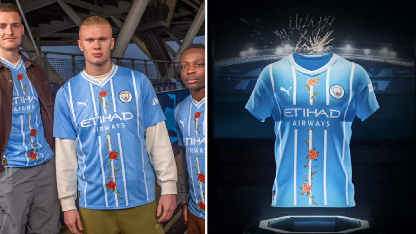 Manchester City launch redesigned 'Unseen City Shirts' with sponsor OKX 