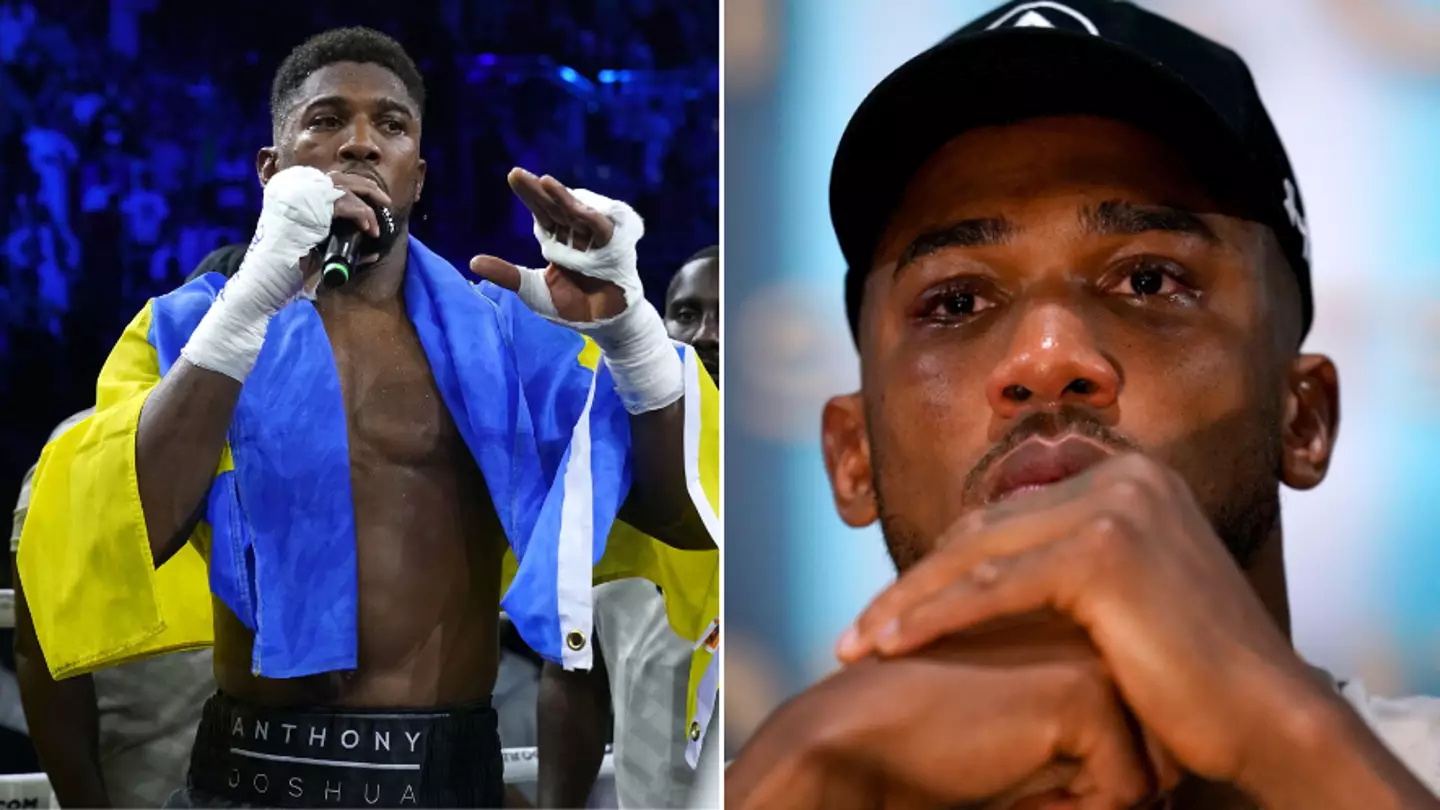 Anthony Joshua bravely opens up about mental health battles